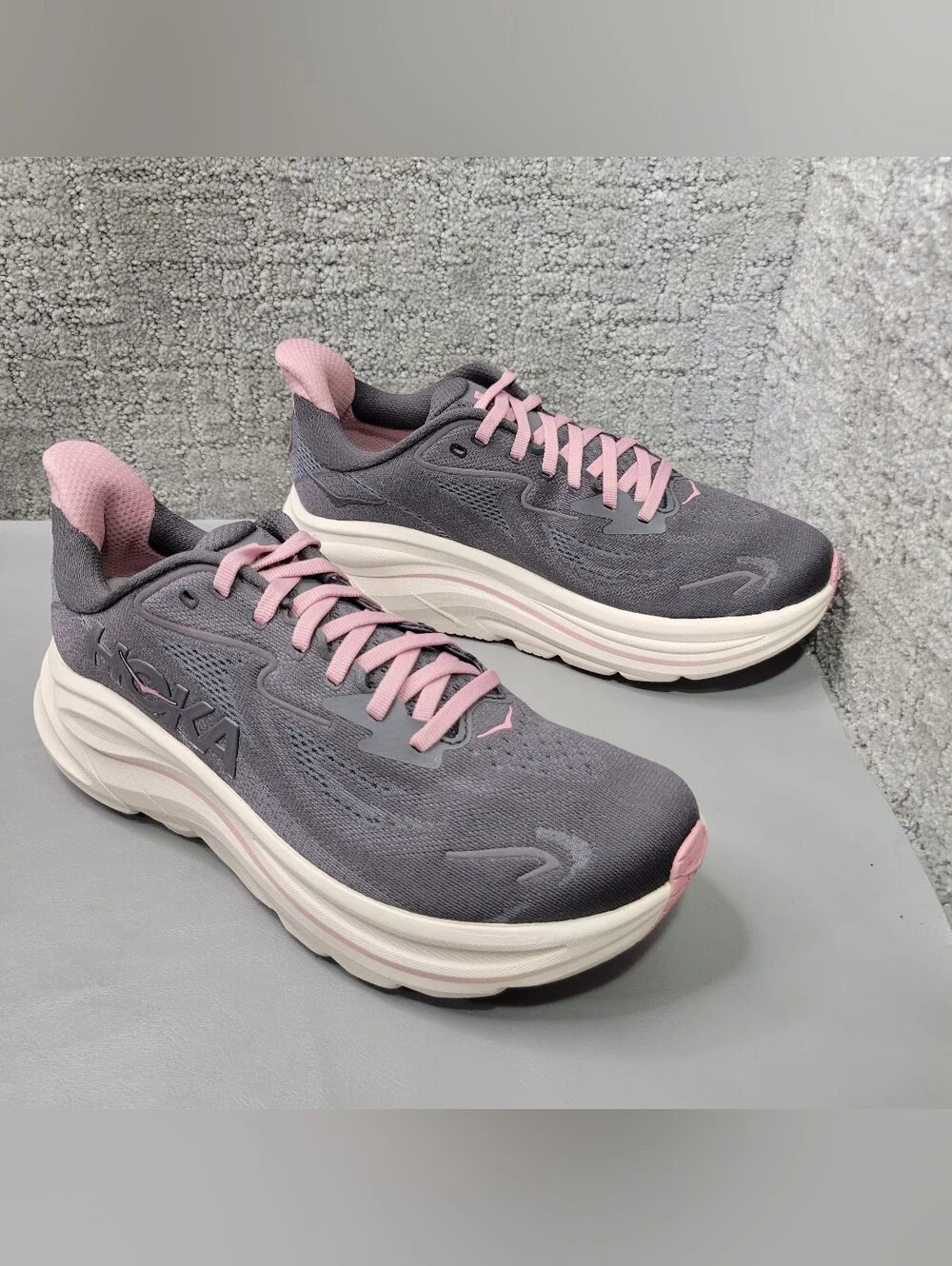 Hoka One One Clifton 10 Womens Size US 9B Athletic Running Sneakers - Picture 8 of 13